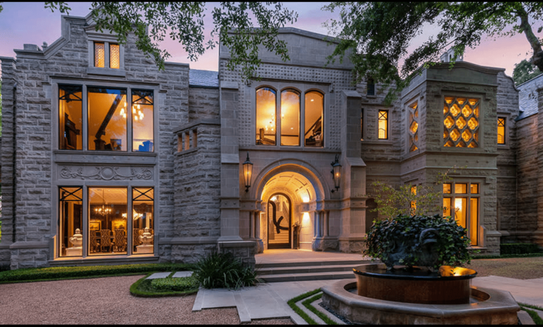 A $60 million chateau with European influences is the most expensive house in Texas