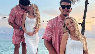 Brittany Mahomes' wife baby bump revealed!