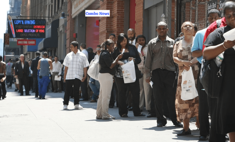 United States economy fell in the second quarter but jobless claims decreased
