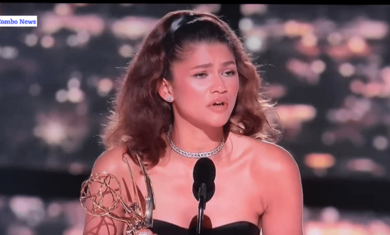 Zendaya Scripts History, Becomes The First Black Woman to Win Emmy for Lead Actress