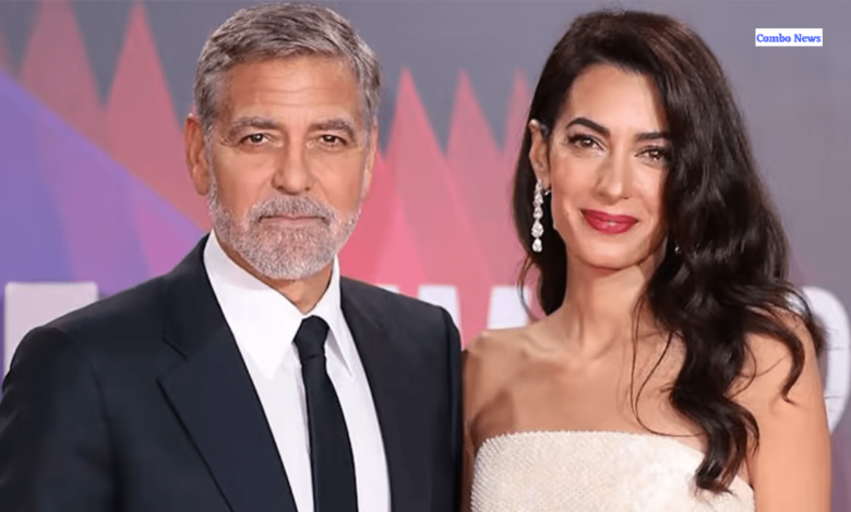 George Clooney jokes about kids being on set