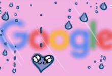 Google Doodle 2023's celebration of February 14 features a sweet animation of raindrops coming together to form a heart