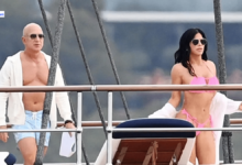 Jeff Bezos Enjoys Sunbath With Girlfriend In His $500 Million Yacht