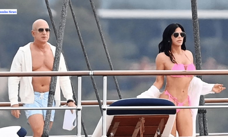 Jeff Bezos Enjoys Sunbath With Girlfriend In His $500 Million Yacht