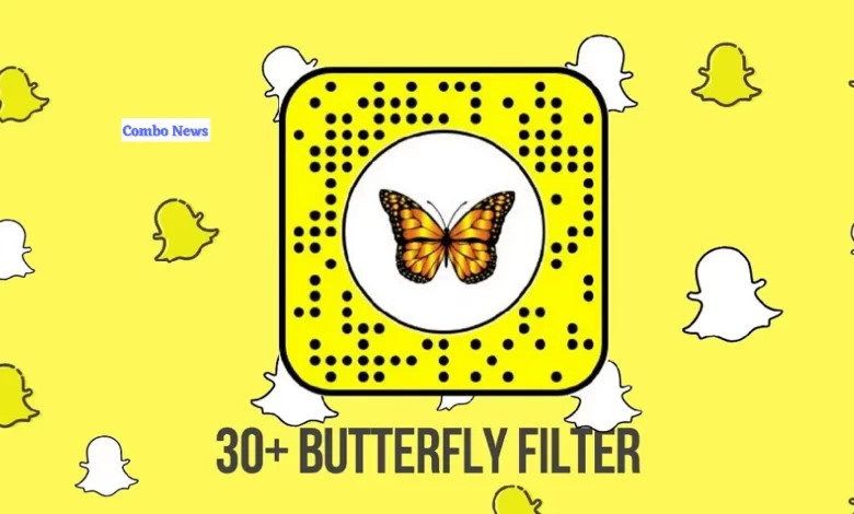 Butterflies Lens on Snapchat